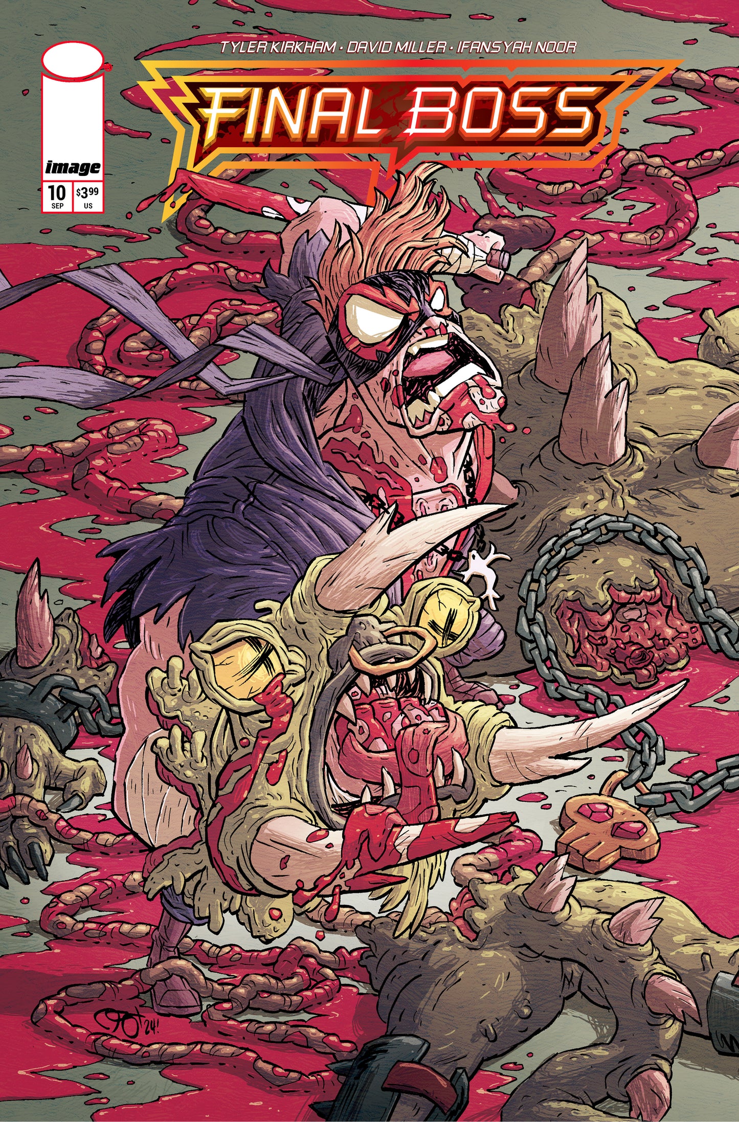 FINAL BOSS #10 CVR C DEREK HUNTER VAR