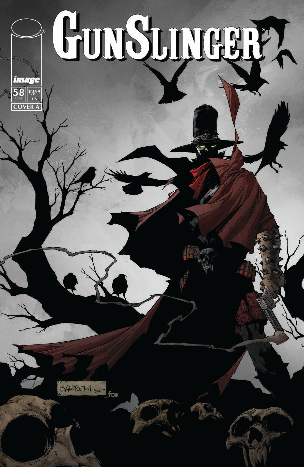 GUNSLINGER SPAWN #58 CVR A CARLO BARBERI