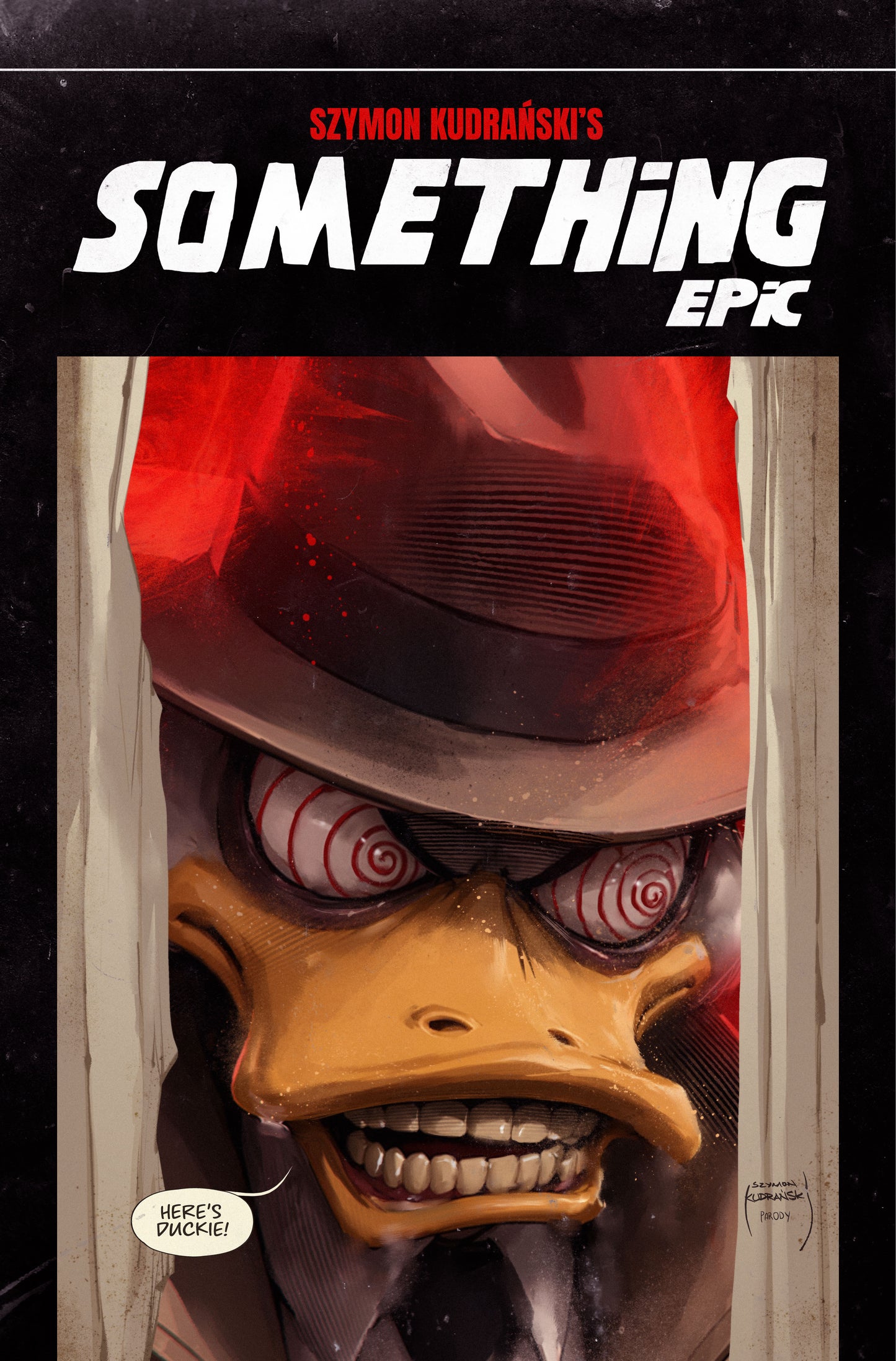 SOMETHING EPIC #15 CVR B SZYMON KUDRANSKI THE SHINING HOMAGE VAR