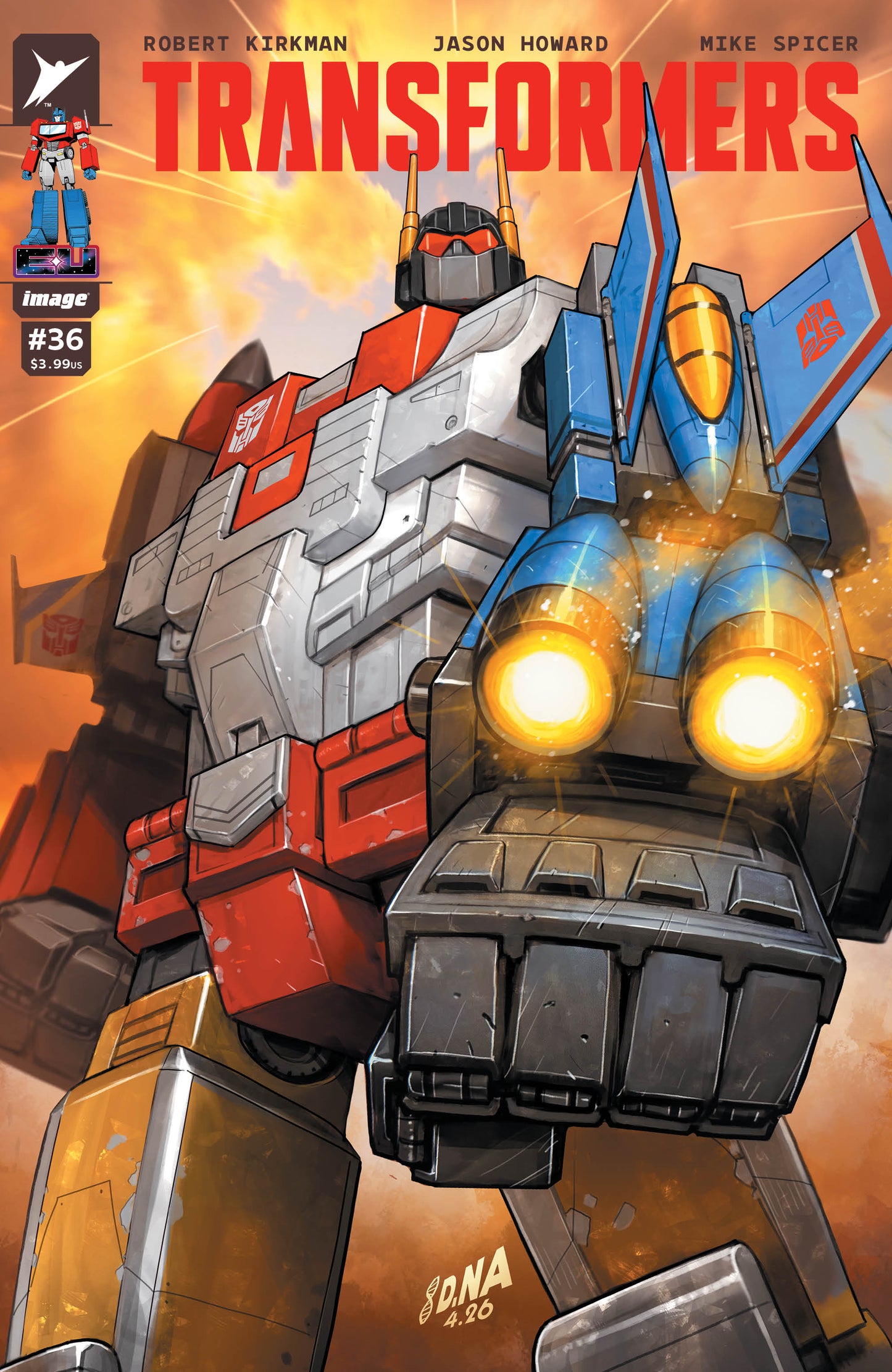 TRANSFORMERS #36 CVR A DAVID NAKAYAMA