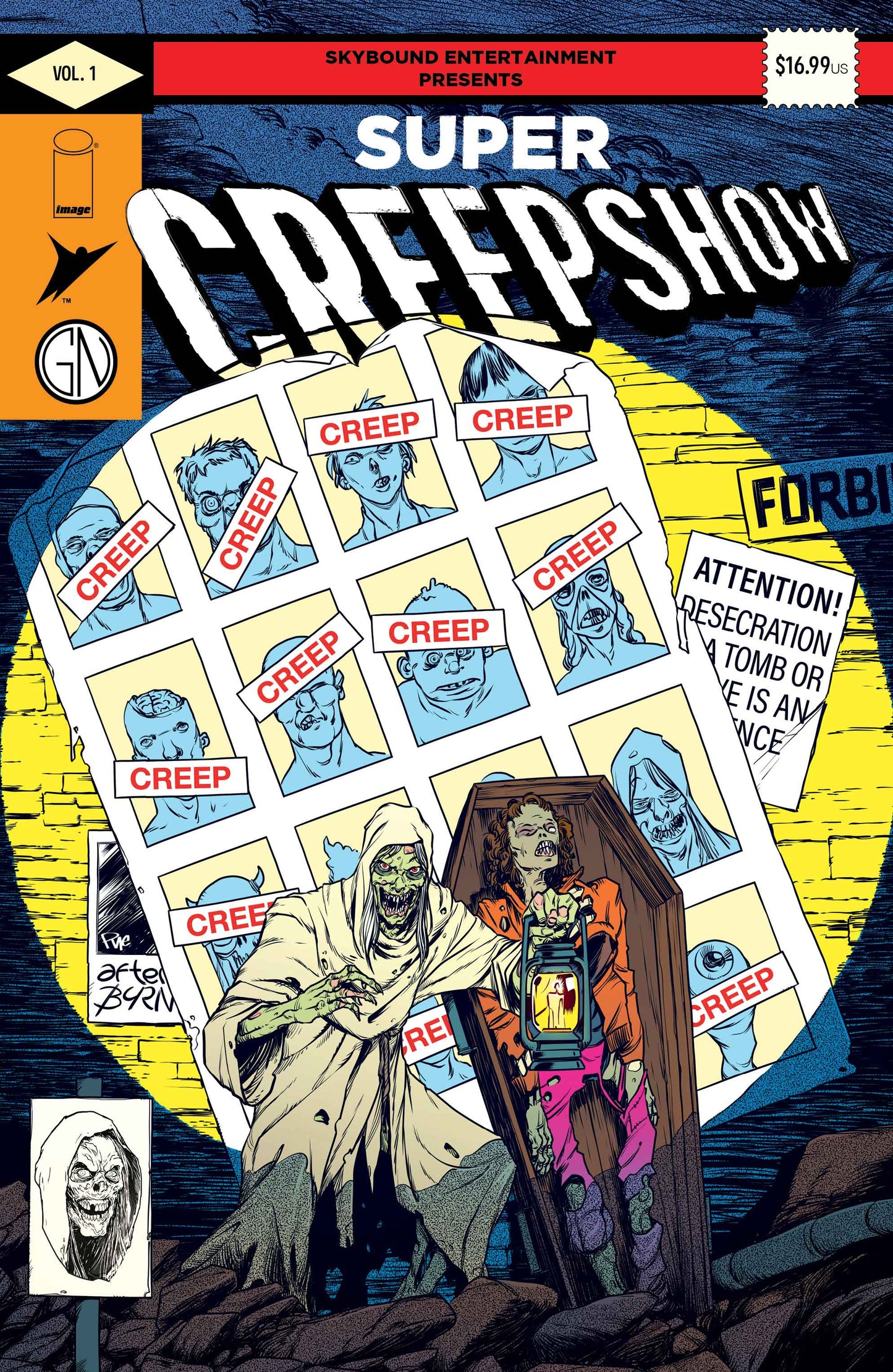 SUPER CREEPSHOW TP DIRECT MARKET EXCLUSIVE PYE PARR CVR