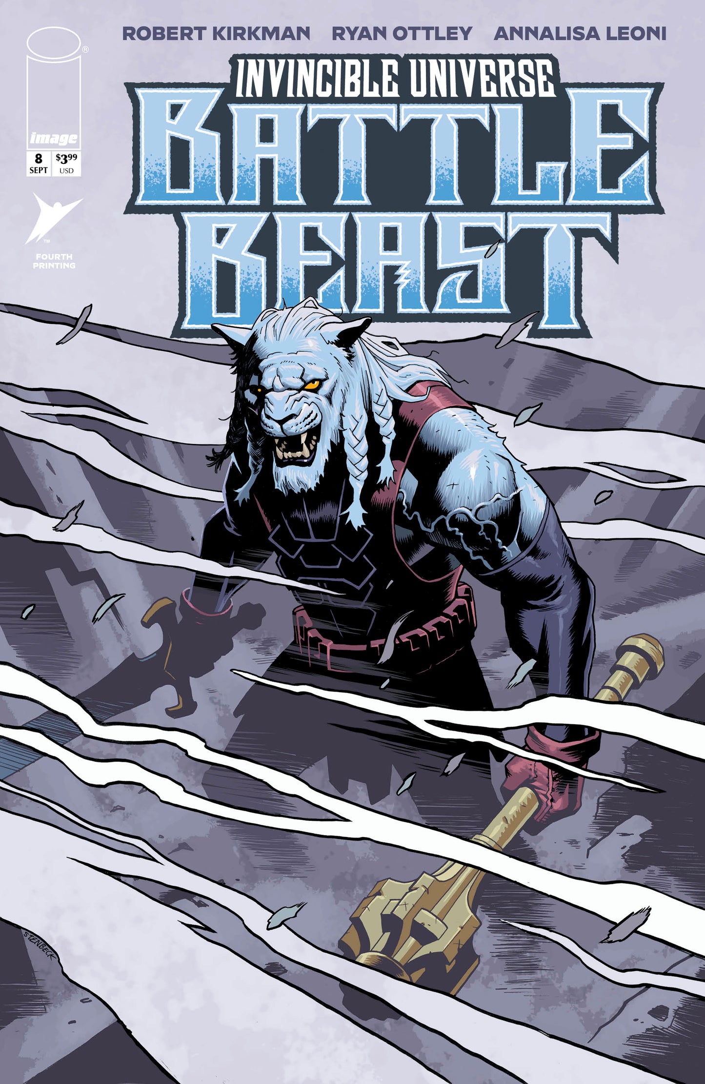 INVINCIBLE UNIVERSE BATTLE BEAST #8 4TH PTG