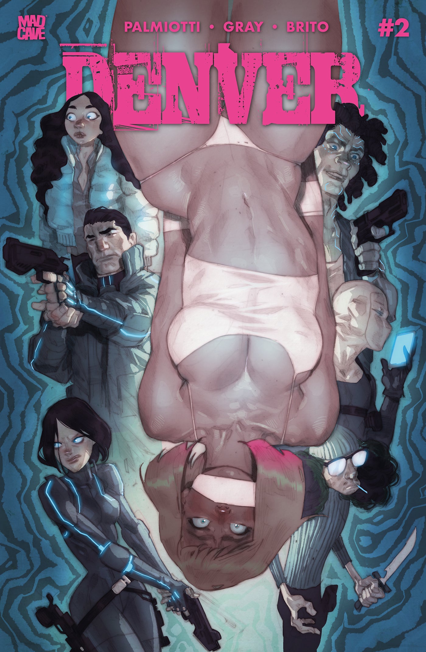 DENVER #2 (OF 3) CVR D BEN CALDWELL VAR (MR) | MAD CAVE STUDIOS | Comicbookeroo