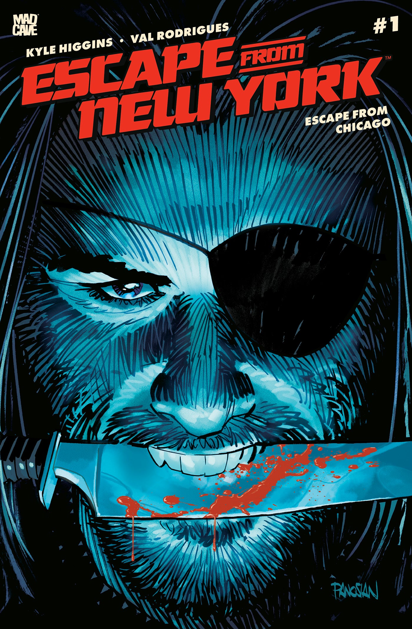 ESCAPE FROM NEW YORK ESCAPE FROM CHICAGO #1 CVR C DAN PANOSIAN VAR