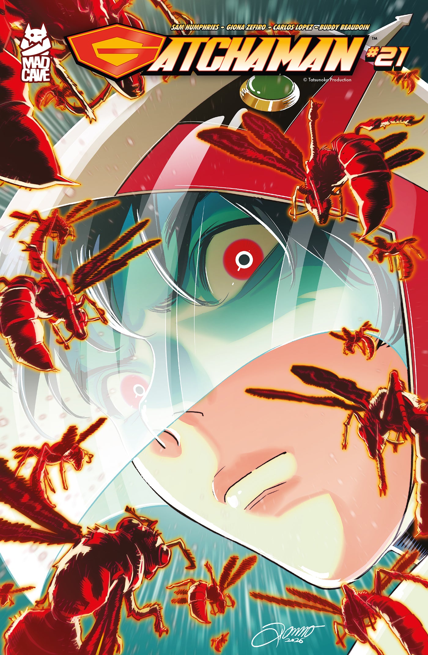 GATCHAMAN #21 CVR B ALESSIO ZONNO VAR | MAD CAVE STUDIOS | Comicbookeroo