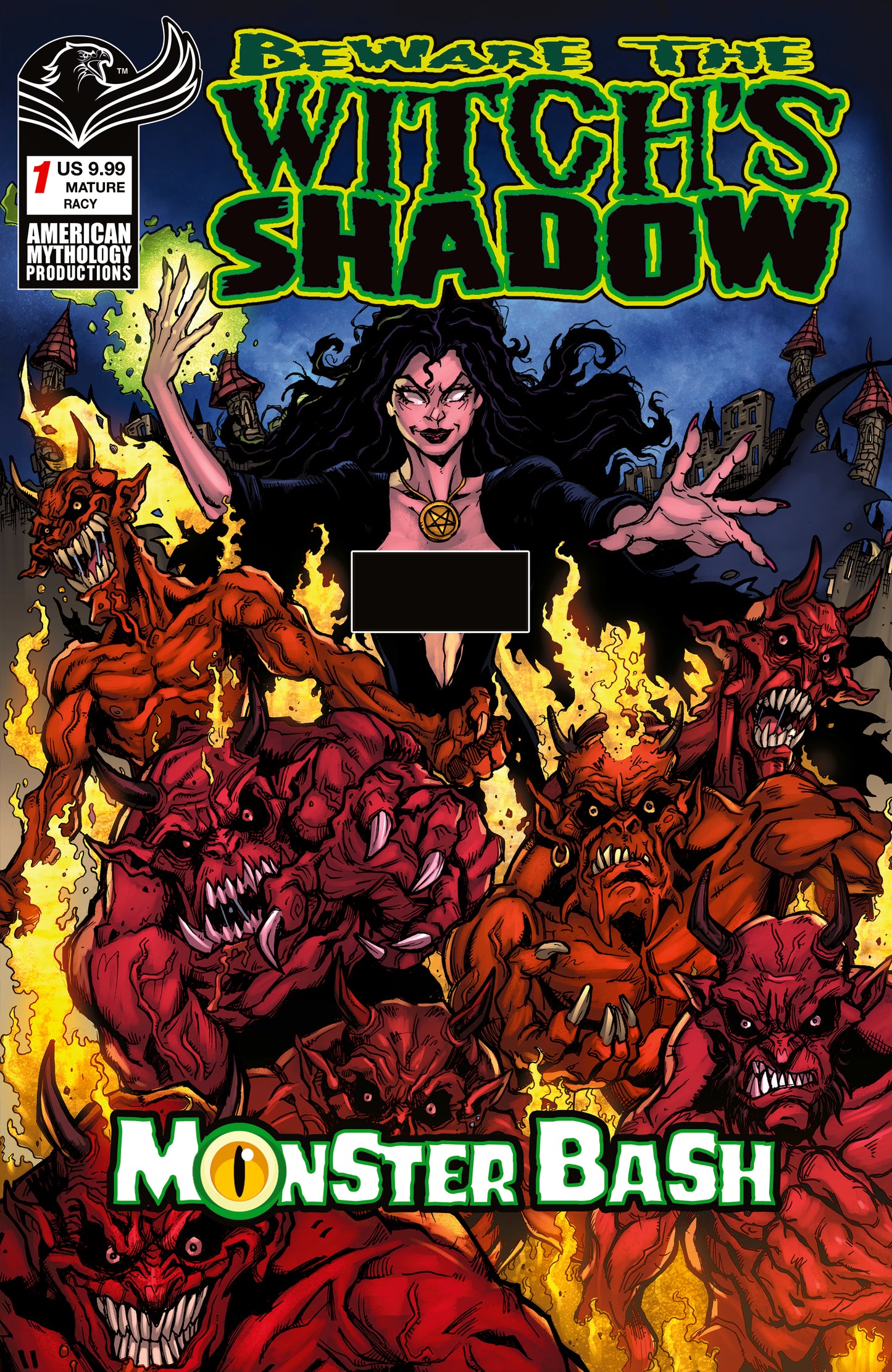 BEWARE THE WITCHS SHADOW MONSTER BASH #1 CVR C PUIS CALZADA RACY VAR