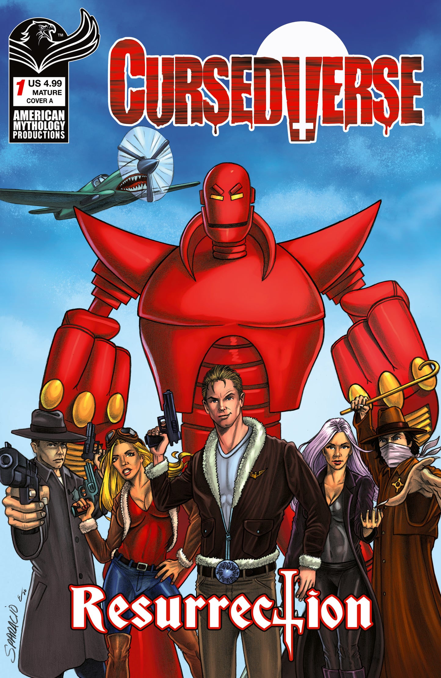 CURSEDVERSE RESURRECTION #1 CVR A MARK SPARACIO
