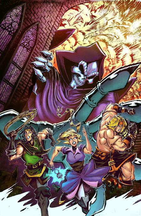 VAMPIRE SURVIVORS #1 (OF 4) CVR D JIMMY KUCAJ VIRGIN CARDSTOCK VAR | TITAN COMICS | Comicbookeroo