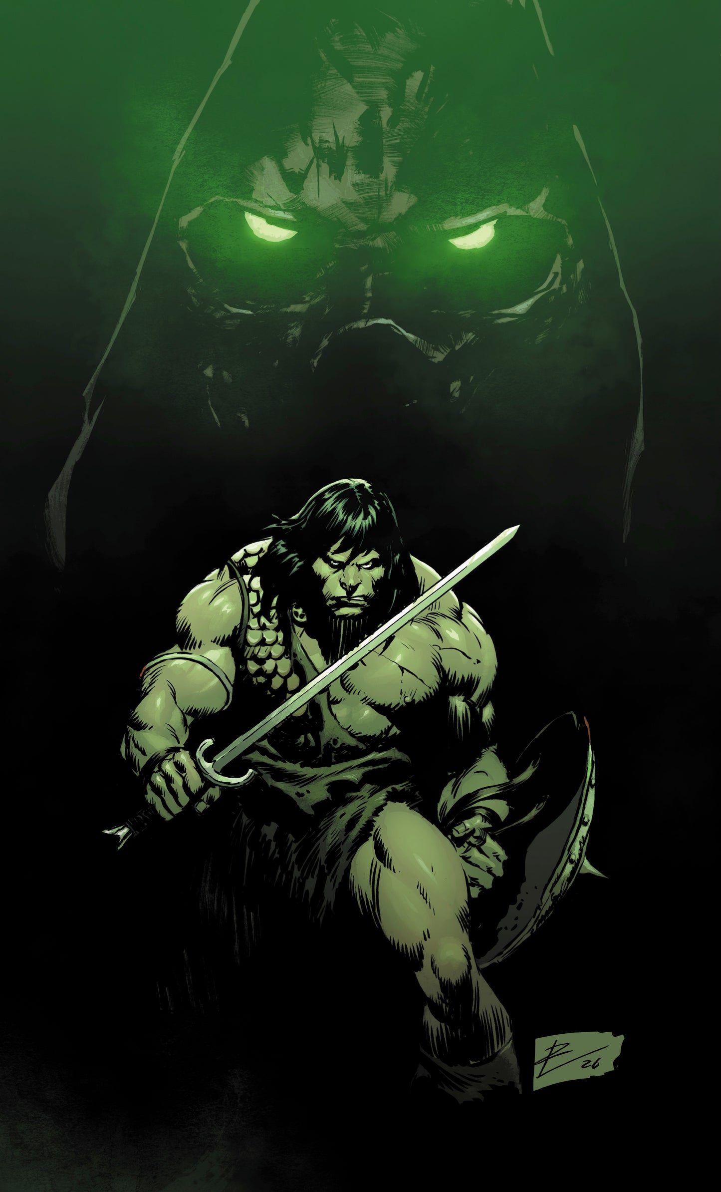 CONAN THE BARBARIAN TIDES OF THE TYRANT KING #1 (OF 4) CVR H ROBERTO DE LA TORRE VIRGIN CARDSTOCK VAR (MR) | TITAN COMICS | Comicbookeroo