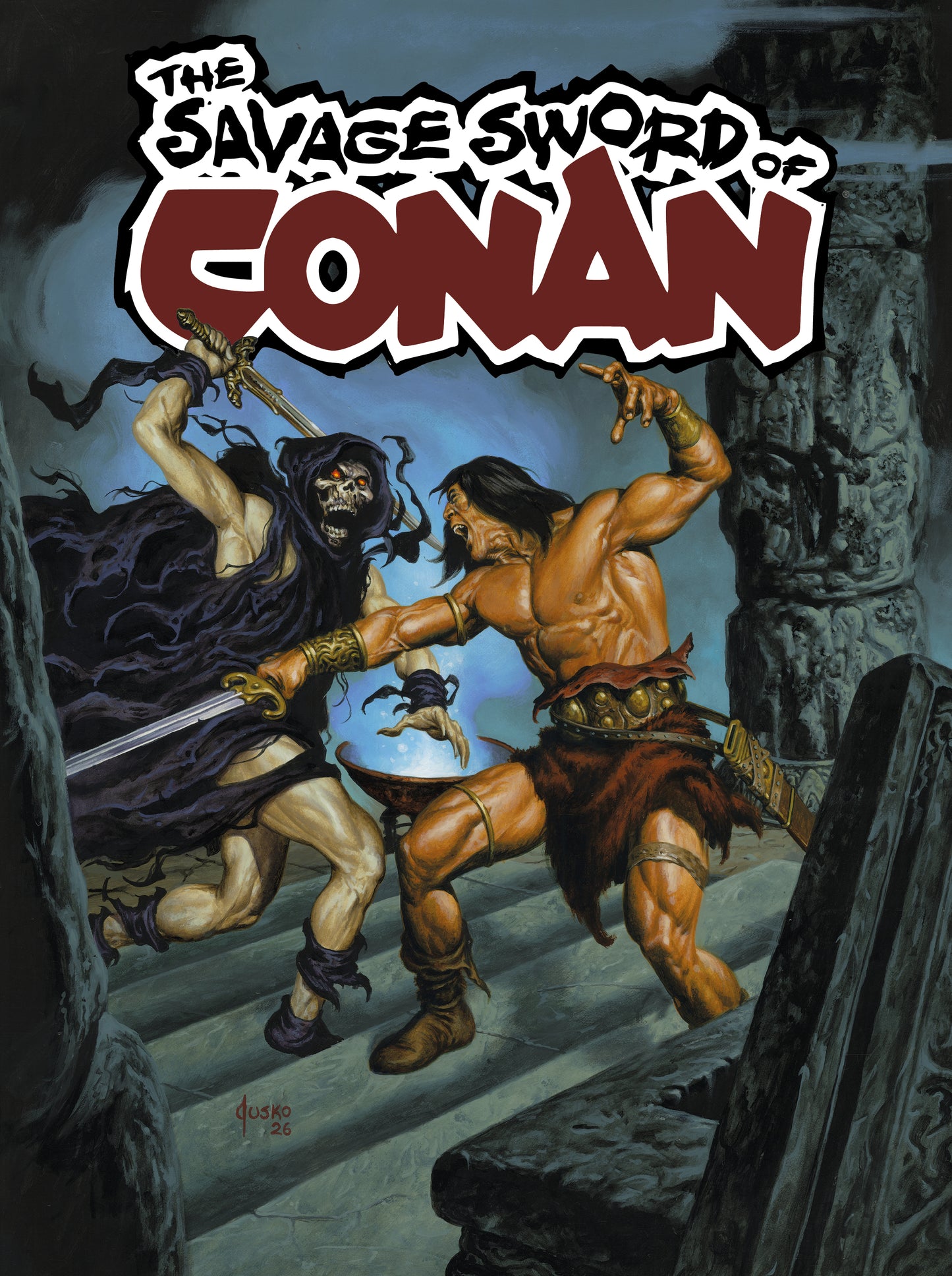 SAVAGE SWORD OF CONAN #16 CVR A JOE JUSKO