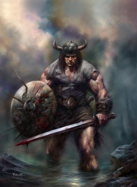 SAVAGE SWORD OF CONAN #16 CVR D NICK PERCIVAL VIRGIN CARDSTOCK VAR (MR) | TITAN COMICS | Comicbookeroo
