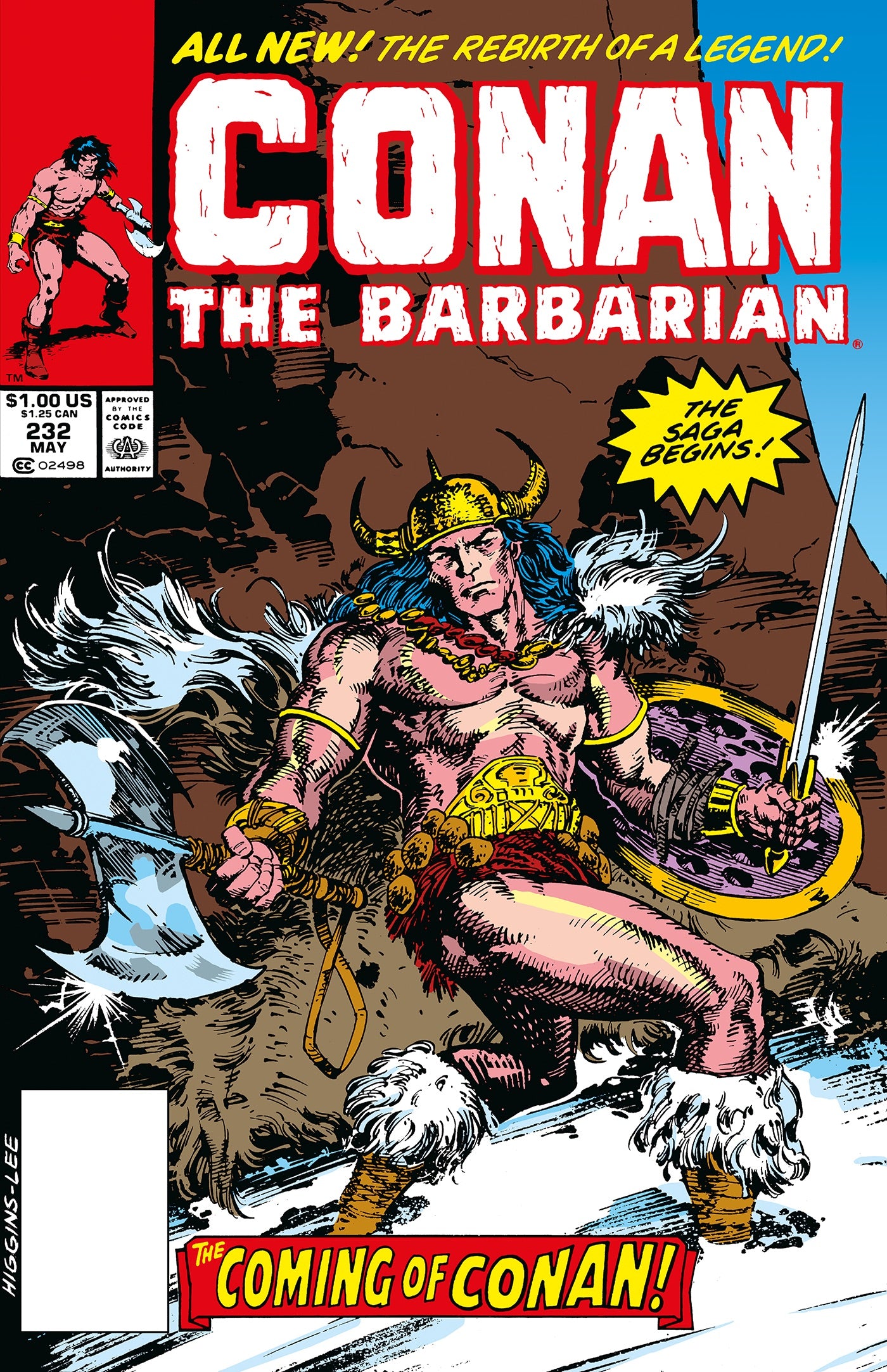 CONAN THE BARBARIAN THE ORIGINAL COMICS OMNIBUS HC VOL 09 REGULAR EDITION MICHAEL HIGGINS