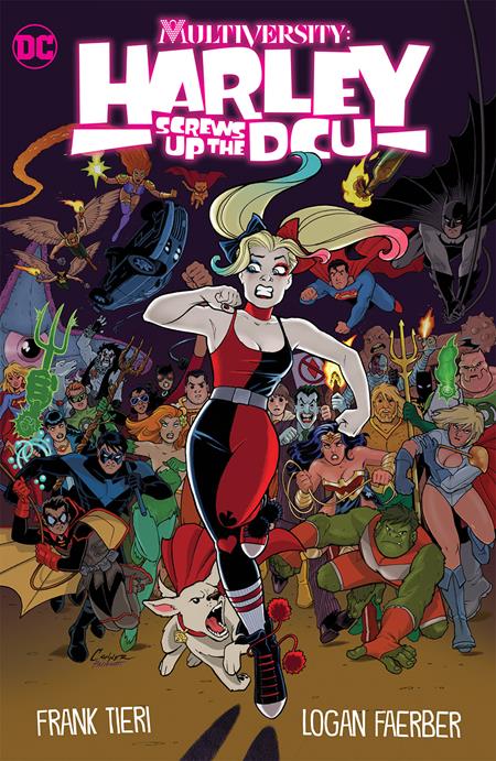 MULTIVERSITY HARLEY SCREWS UP THE DCU HC (Backorder, Allow 4-5 Weeks)