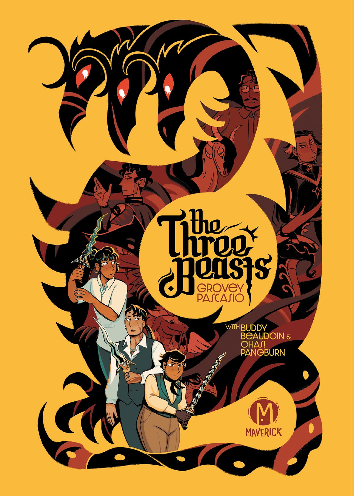 THREE BEASTS TP | MAD CAVE STUDIOS | Comicbookeroo