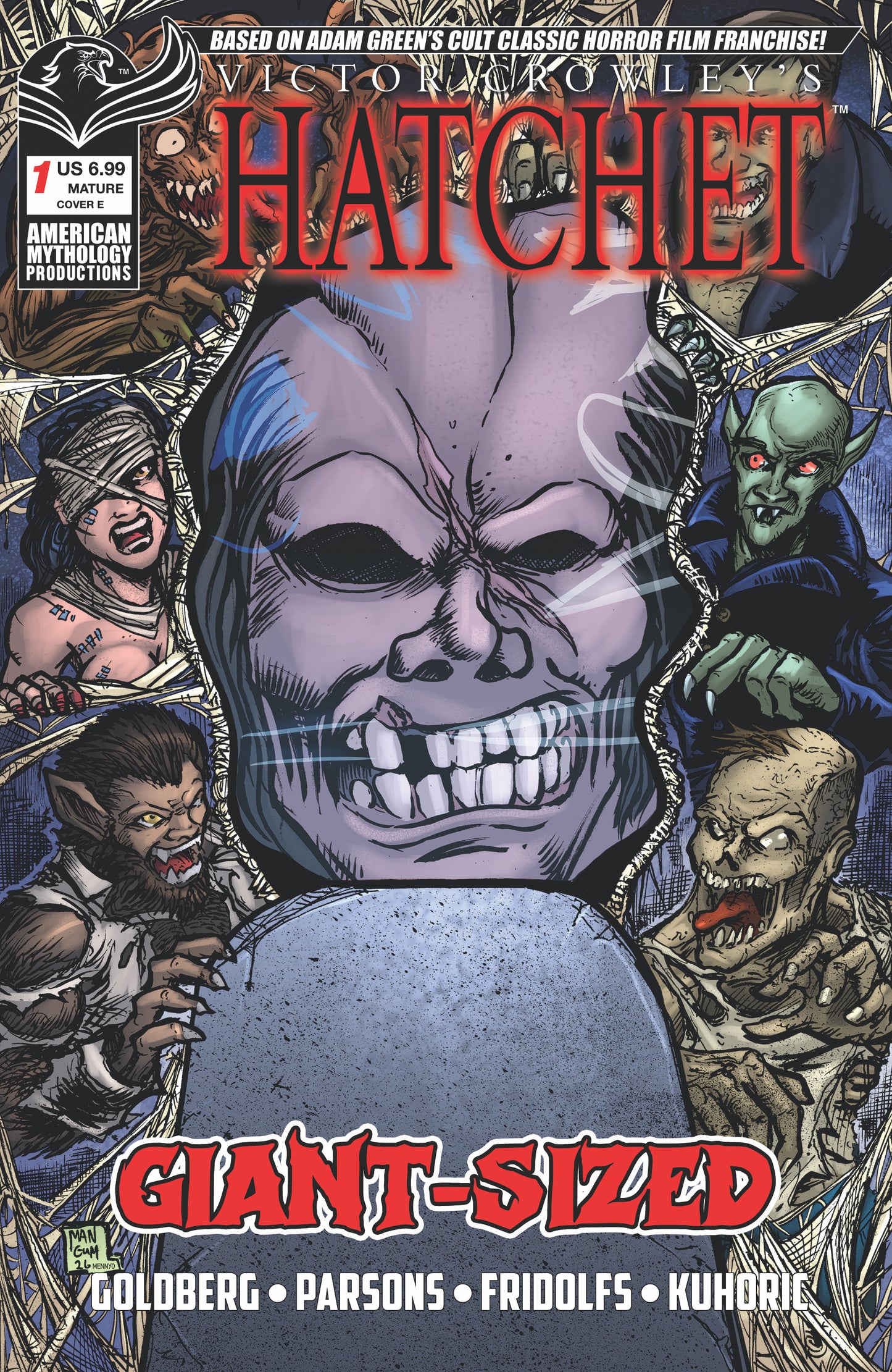 GIANT SIZED HATCHET HALLOWEEN #1
