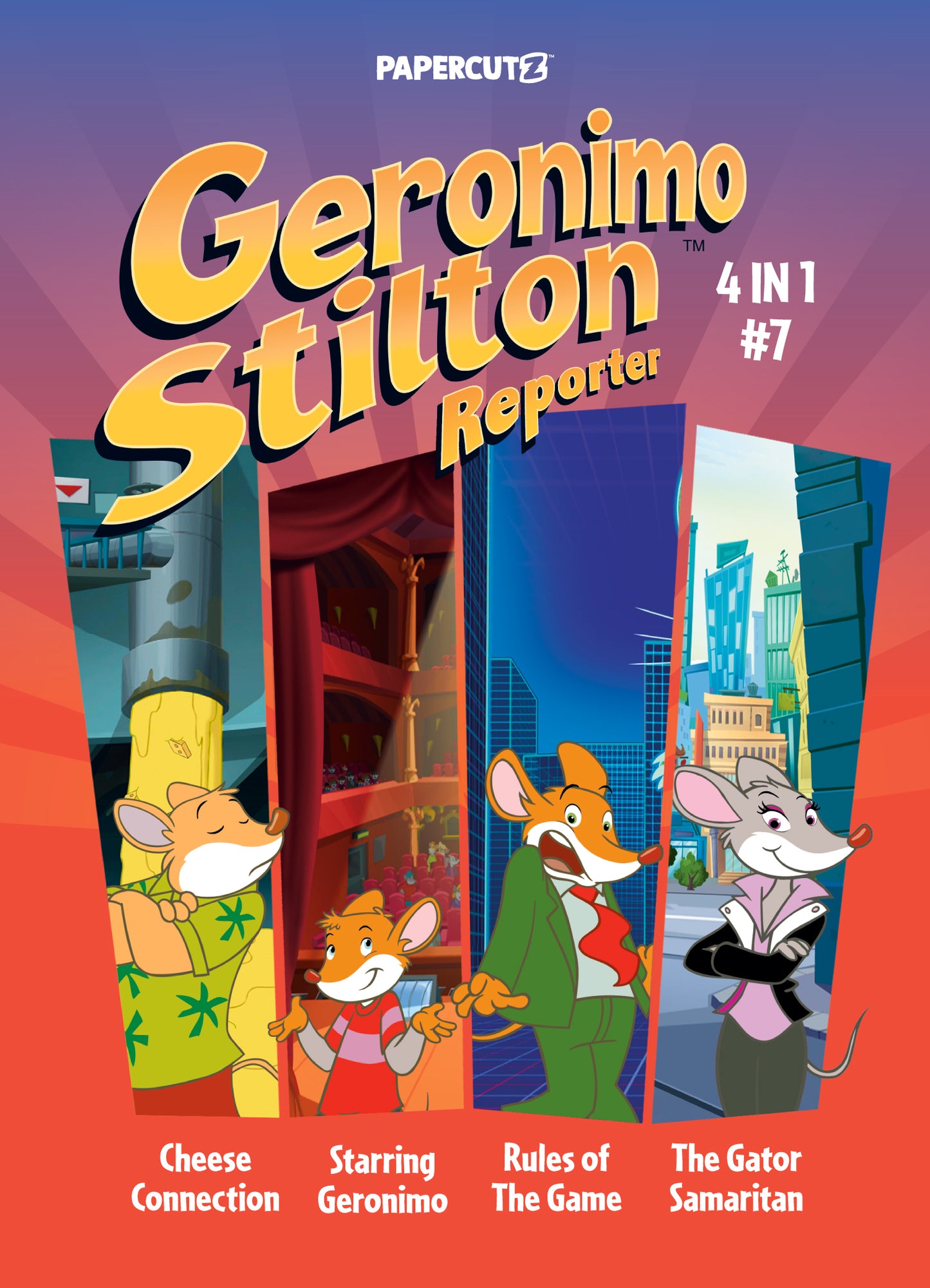 GERONIMO STILTON REPORTER 4-IN-1 TP VOL 07 | PAPERCUTZ | Comicbookeroo
