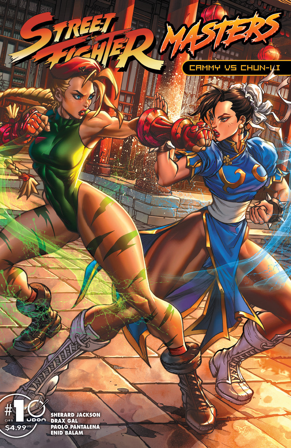 STREET FIGHTER MASTERS CAMMY VS CHUN LI #1