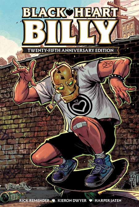 BLACK HEART BILLY 25TH ANNIVERSARY HC (Backorder, Allow 4-5 Weeks)