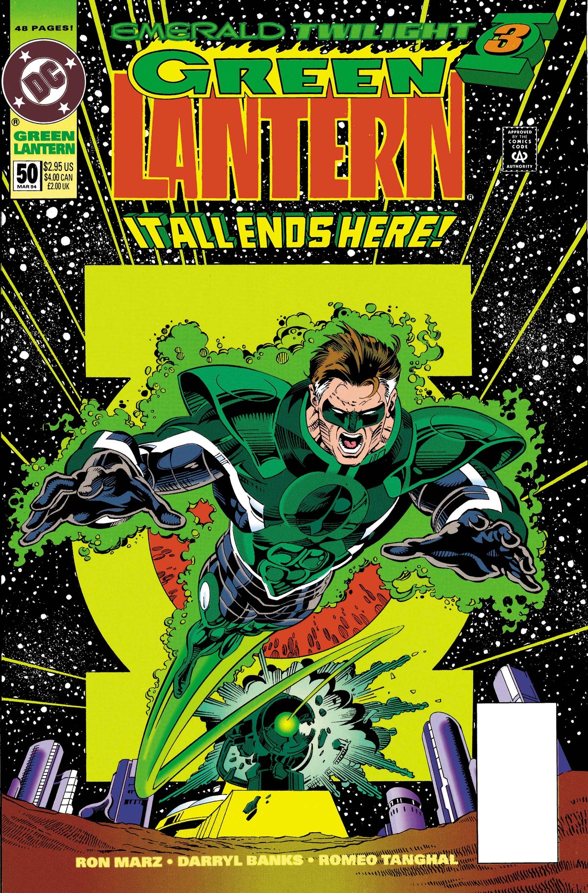GREEN LANTERN #50 FACSIMILE EDITION CVR A DARRYL BANKS | DC COMICS | Comicbookeroo
