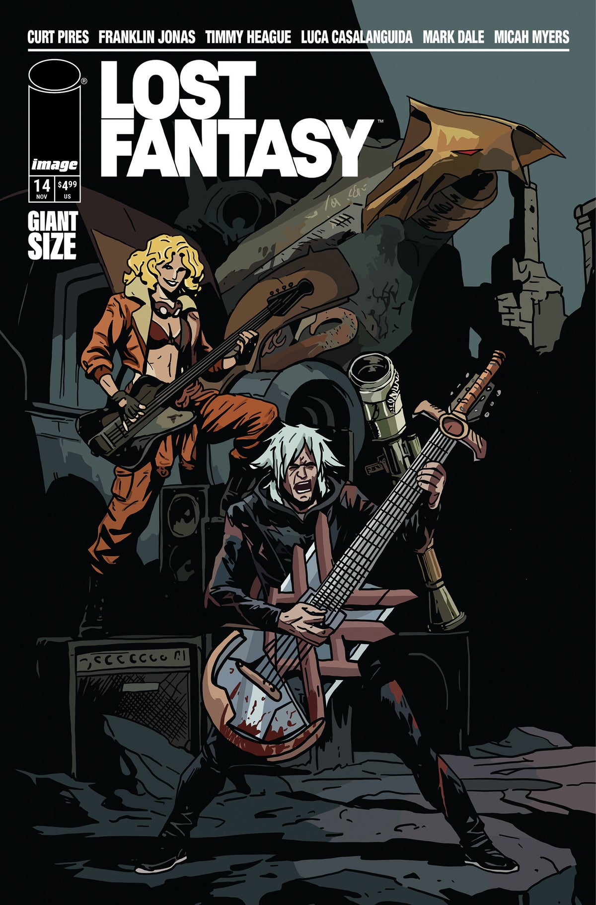 LOST FANTASY #14 CVR C EMMANUEL GERVASONI CARDSTOCK CONCERT VAR | IMAGE COMICS | Comicbookeroo