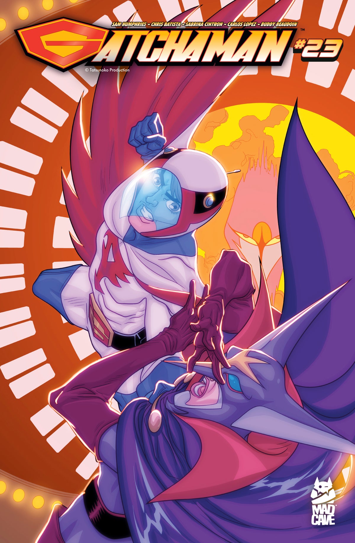 GATCHAMAN #23 CVR A CHRIS BATISTA SABRINA CINTRON | MAD CAVE STUDIOS | Comicbookeroo