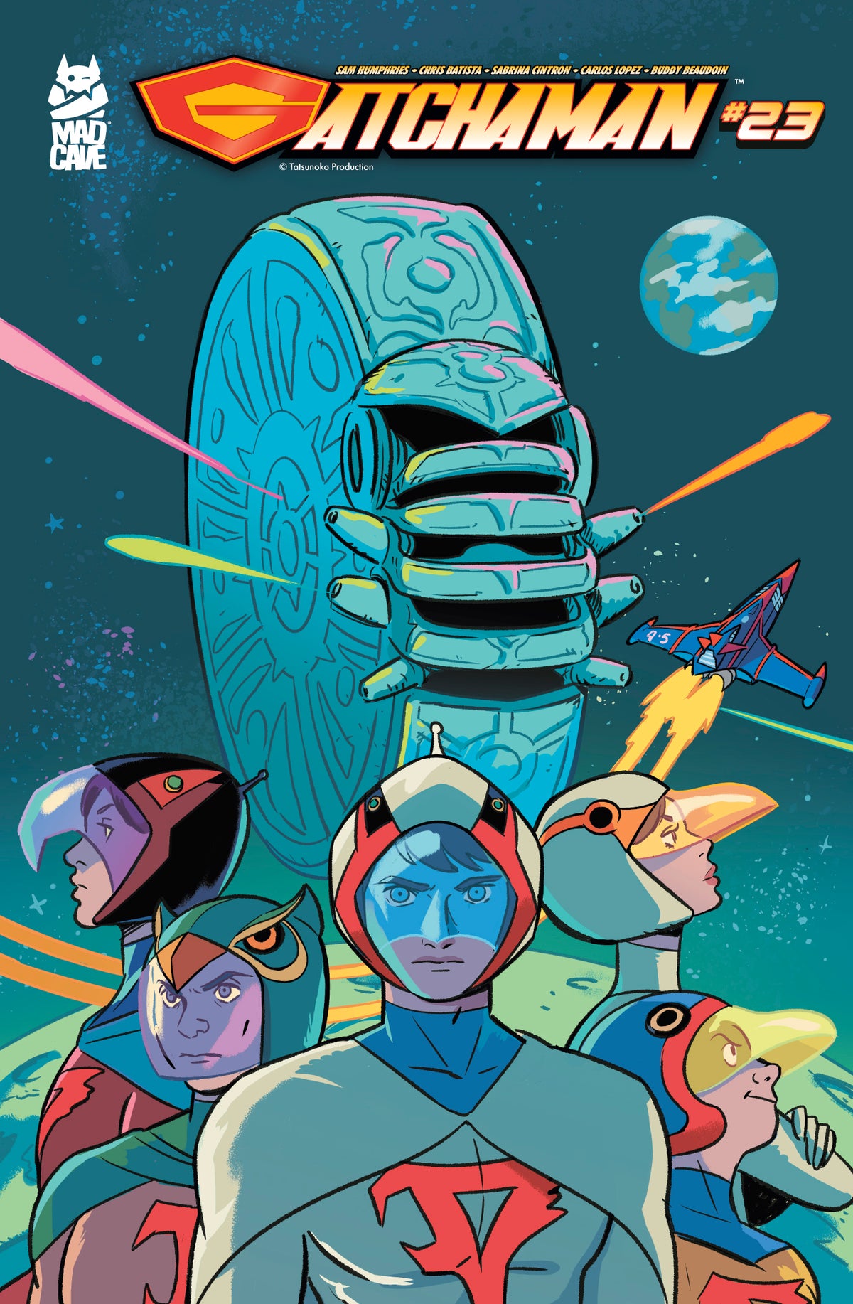 GATCHAMAN #23 CVR B NATACHA BUSTOS VAR | MAD CAVE STUDIOS | Comicbookeroo