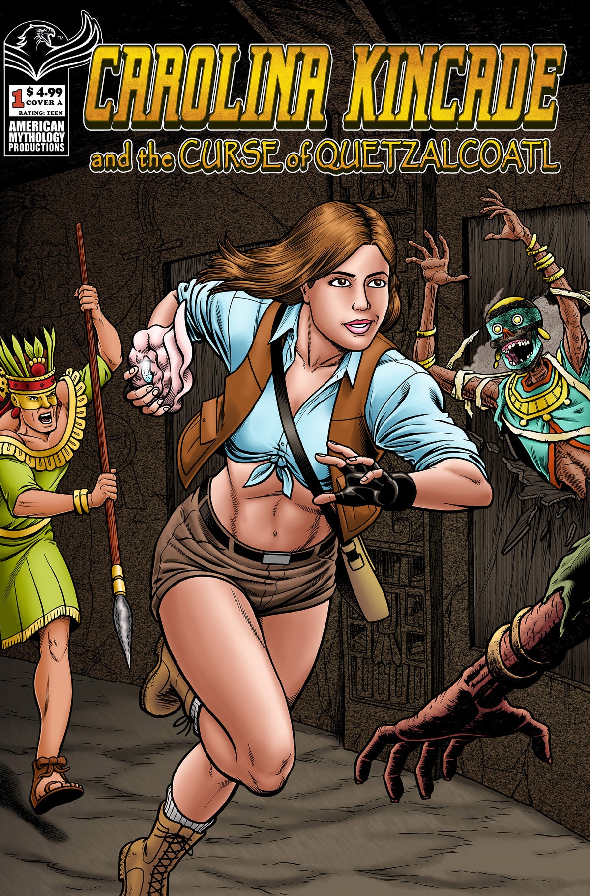 CAROLINA KINCADE #1 (ONE SHOT) CVR A FRAIM BROTHERS | PRANA PUBLISHERS | Comicbookeroo