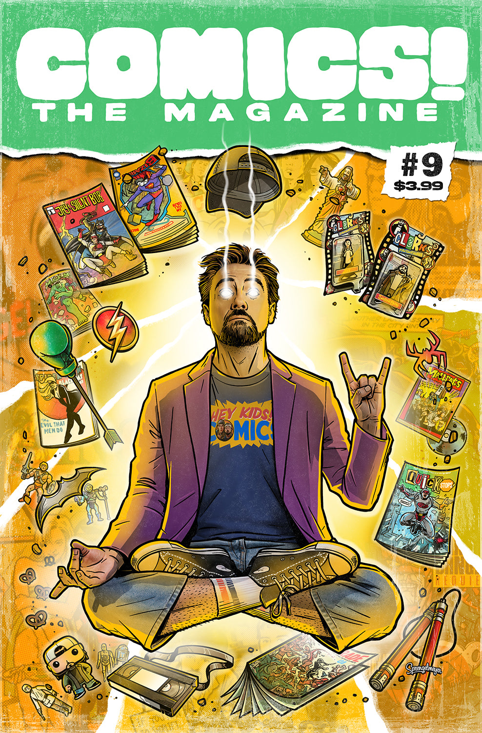 COMICS THE MAGAZINE #9 | PRANA PUBLISHERS | Comicbookeroo