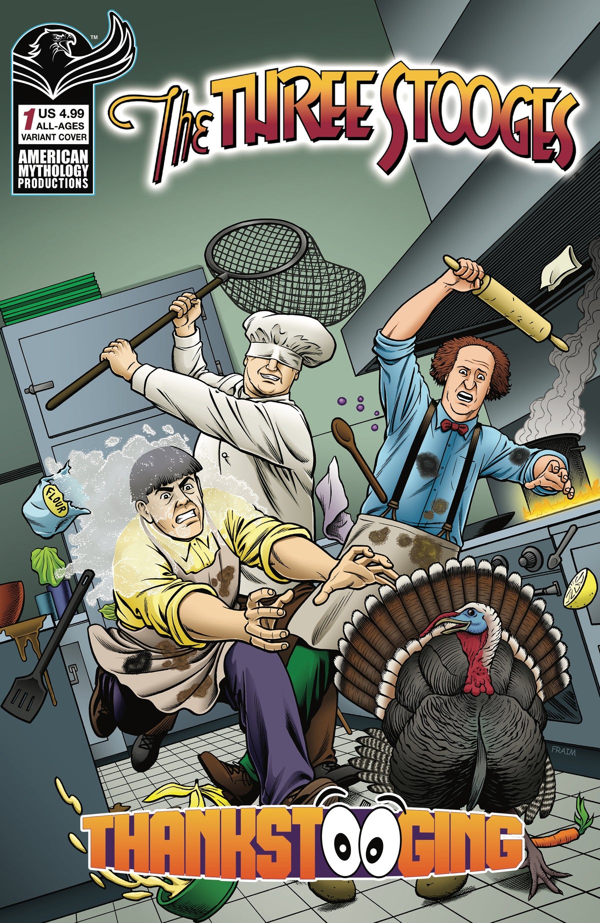 THREE STOOGES THANKSTOOGING #1