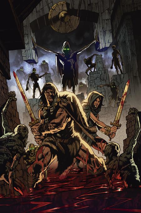 CONAN THE BARBARIAN TIDES OF THE TYRANT KING #3 (OF 4) CVR E DANNY EARLS VIRGIN CARDSTOCK VAR (MR) | TITAN COMICS | Comicbookeroo