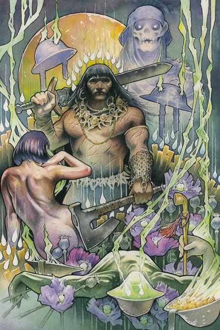 CONAN THE BARBARIAN TIDES OF THE TYRANT KING #3 (OF 4) CVR F JOHN BAIZLEY VIRGIN CARDSTOCK VAR (MR) | TITAN COMICS | Comicbookeroo