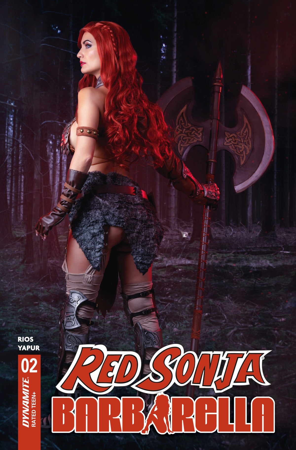 RED SONJA BARBARELLA #2 CVR D COSPLAY IVY RED SONJA VAR (02 Dec Release)