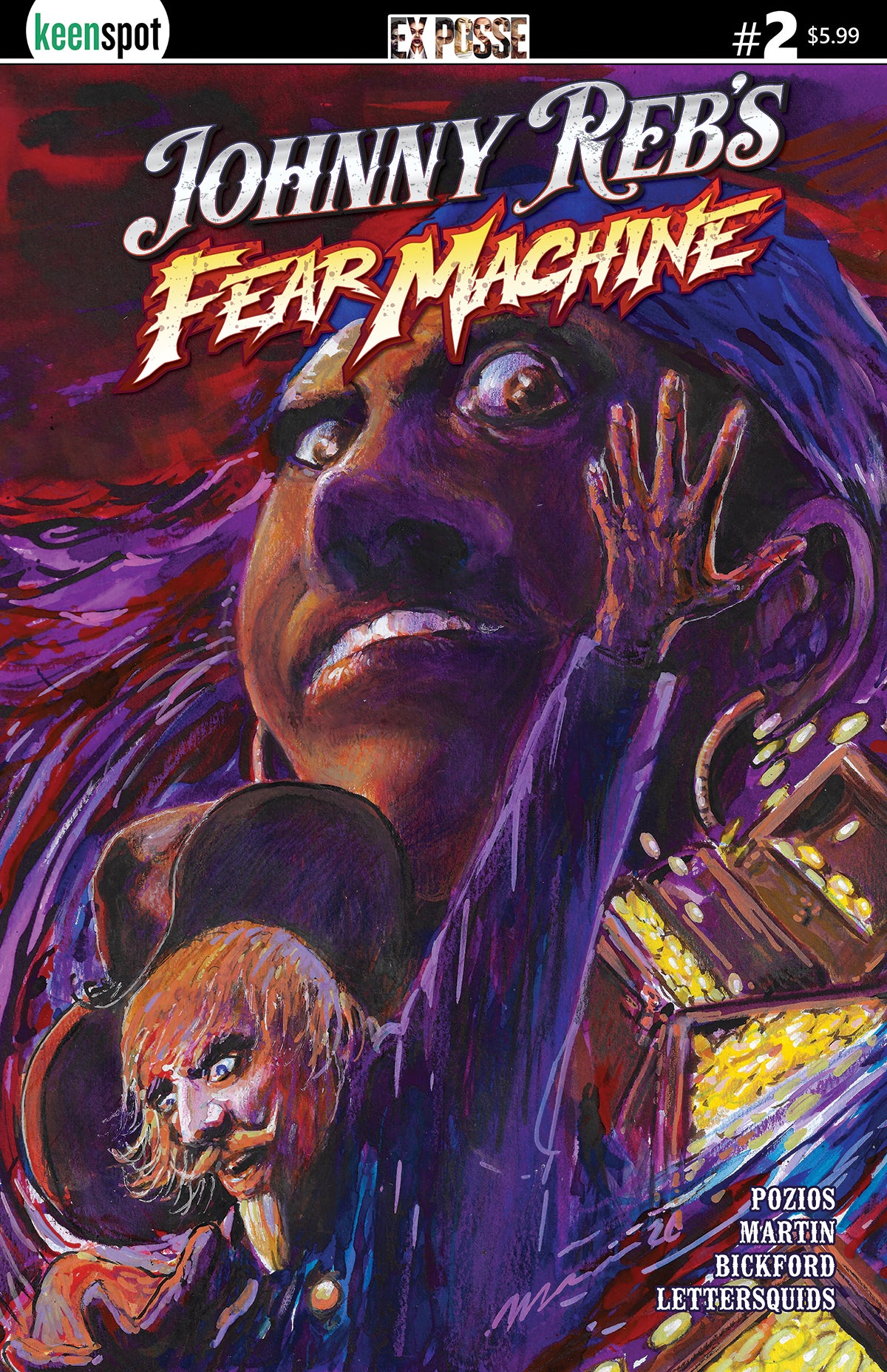 JOHNNY REBS FEAR MACHINE #2 CVR B MANUEL MARTIN PENICHE VAR (09 Dec Release)
