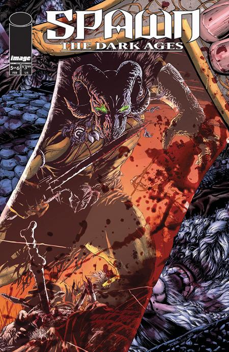 SPAWN THE DARK AGES #5 (OF 6) CVR B TONY PARKER VAR (Backorder, Allow 4-5 Weeks)