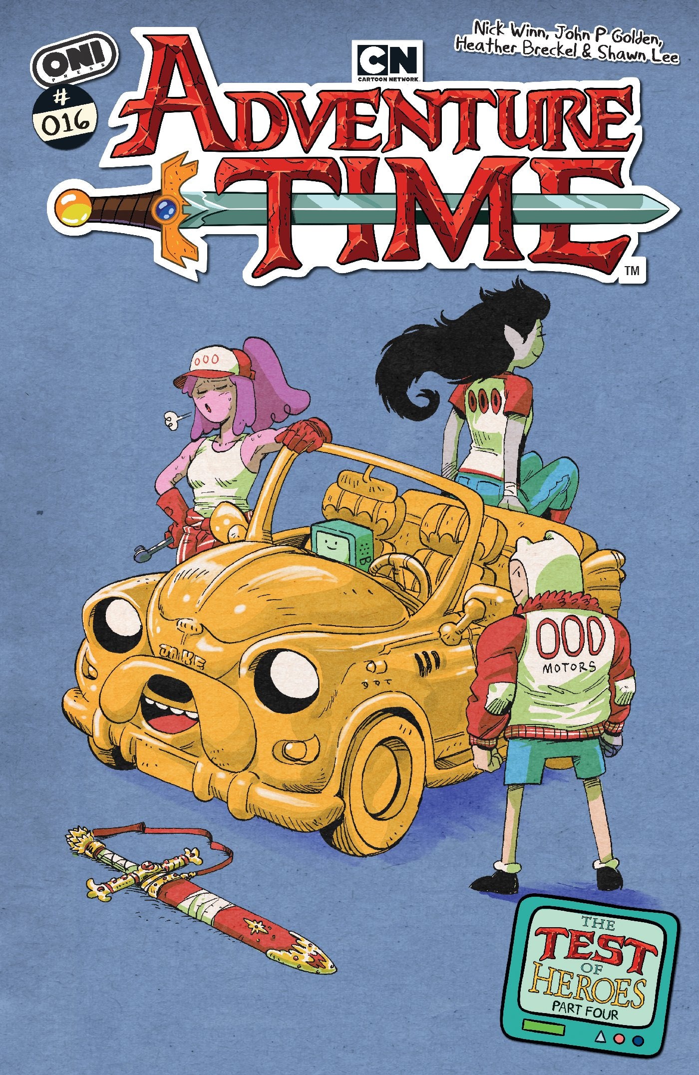 ADVENTURE TIME (2025) #16 CVR B JOHN P GOLDEN VAR | ONI PRESS | Comicbookeroo