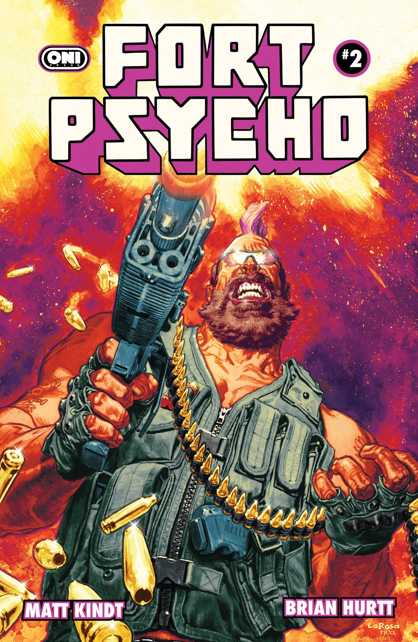 FORT PSYCHO #2 CVR B LEWIS LAROSA VAR | ONI PRESS | Comicbookeroo