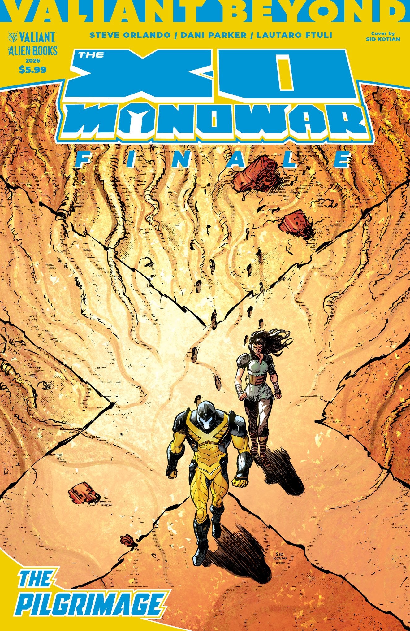VALIANT BEYOND: THE X-O MANOWAR FINALE--THE PILGRIMAGE COVER A