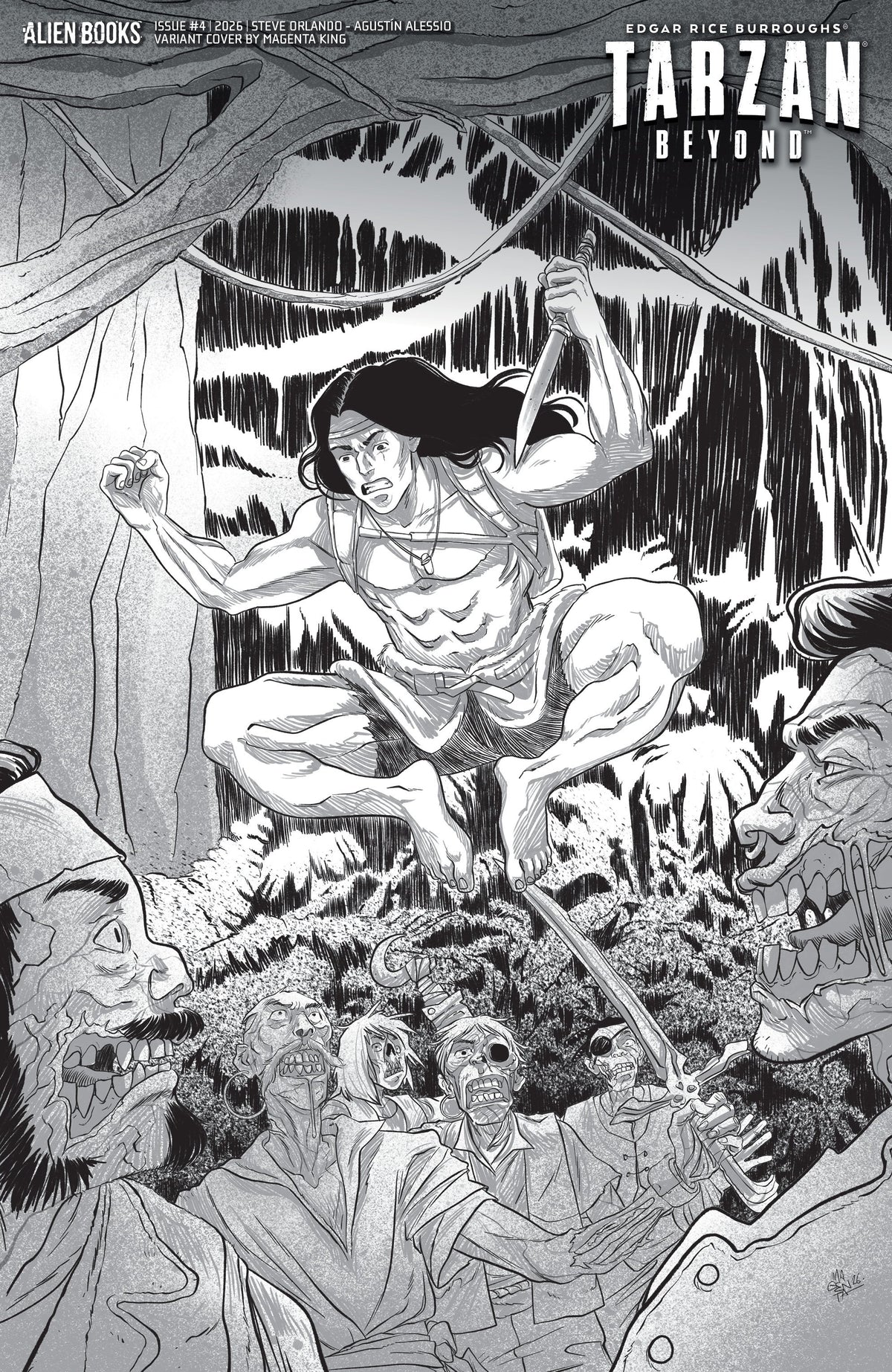 TARZAN BEYOND #4 VAR D