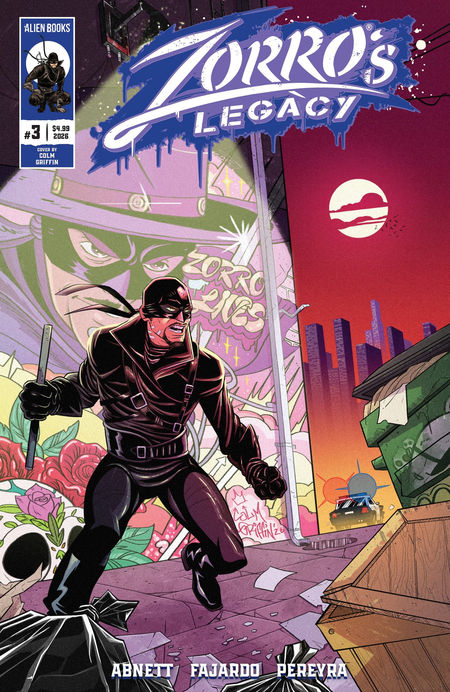 ZORRO'S LEGACY #3 VAR B