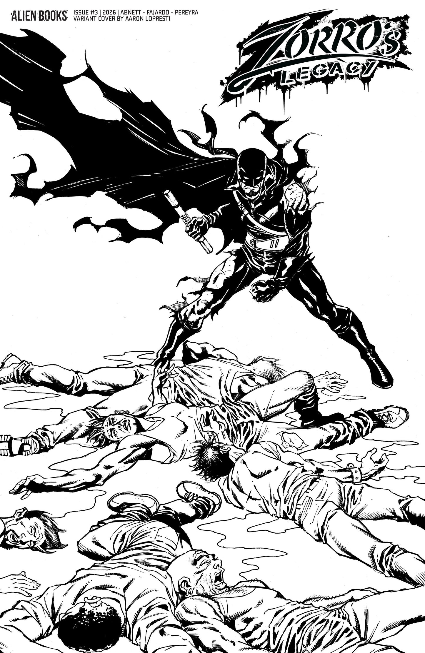 ZORRO'S LEGACY #3 VAR D