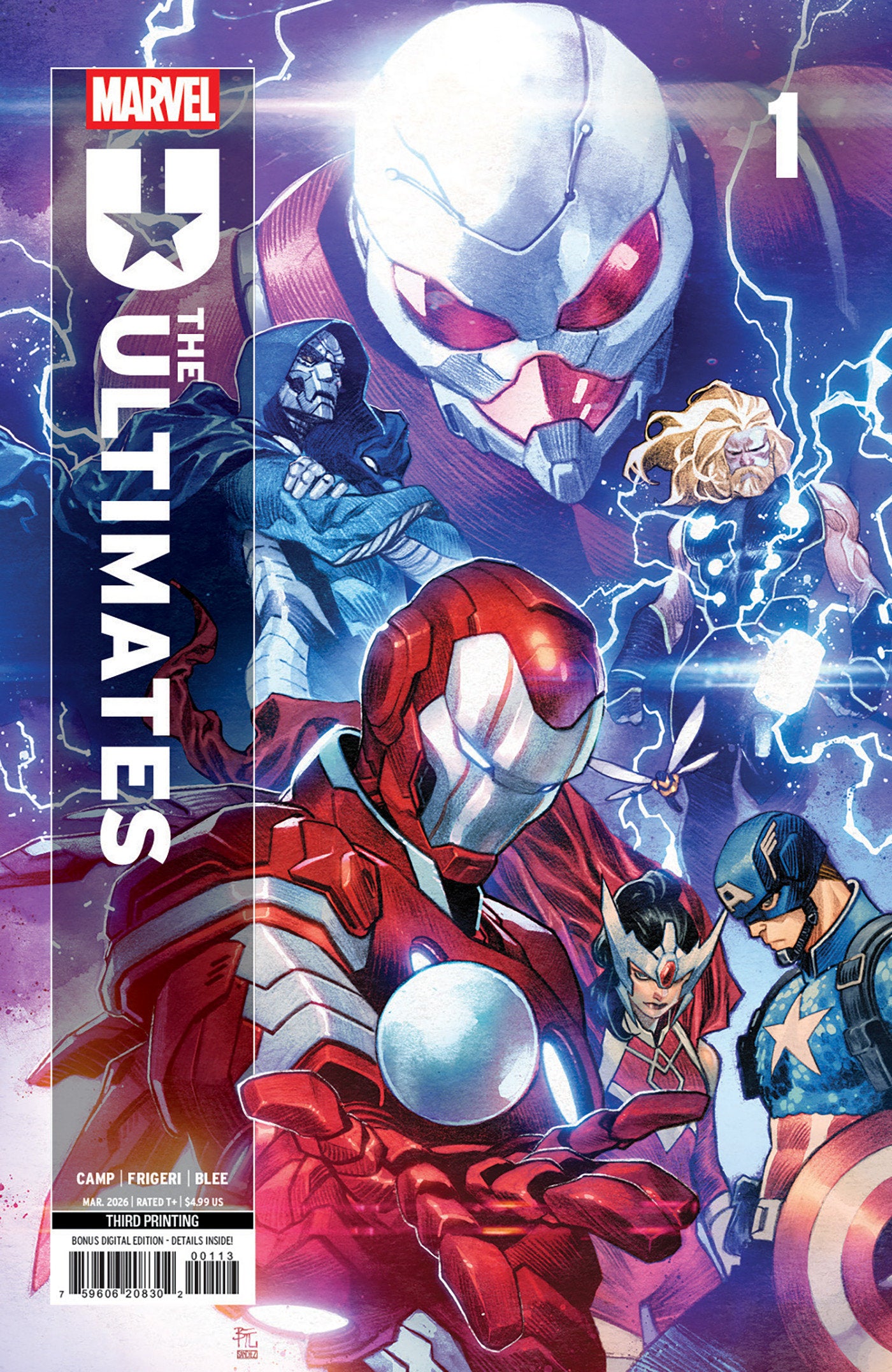ULTIMATES #1 DIKE RUAN 3RD PTG VAR (Backorder, Allow 4-5 Weeks)