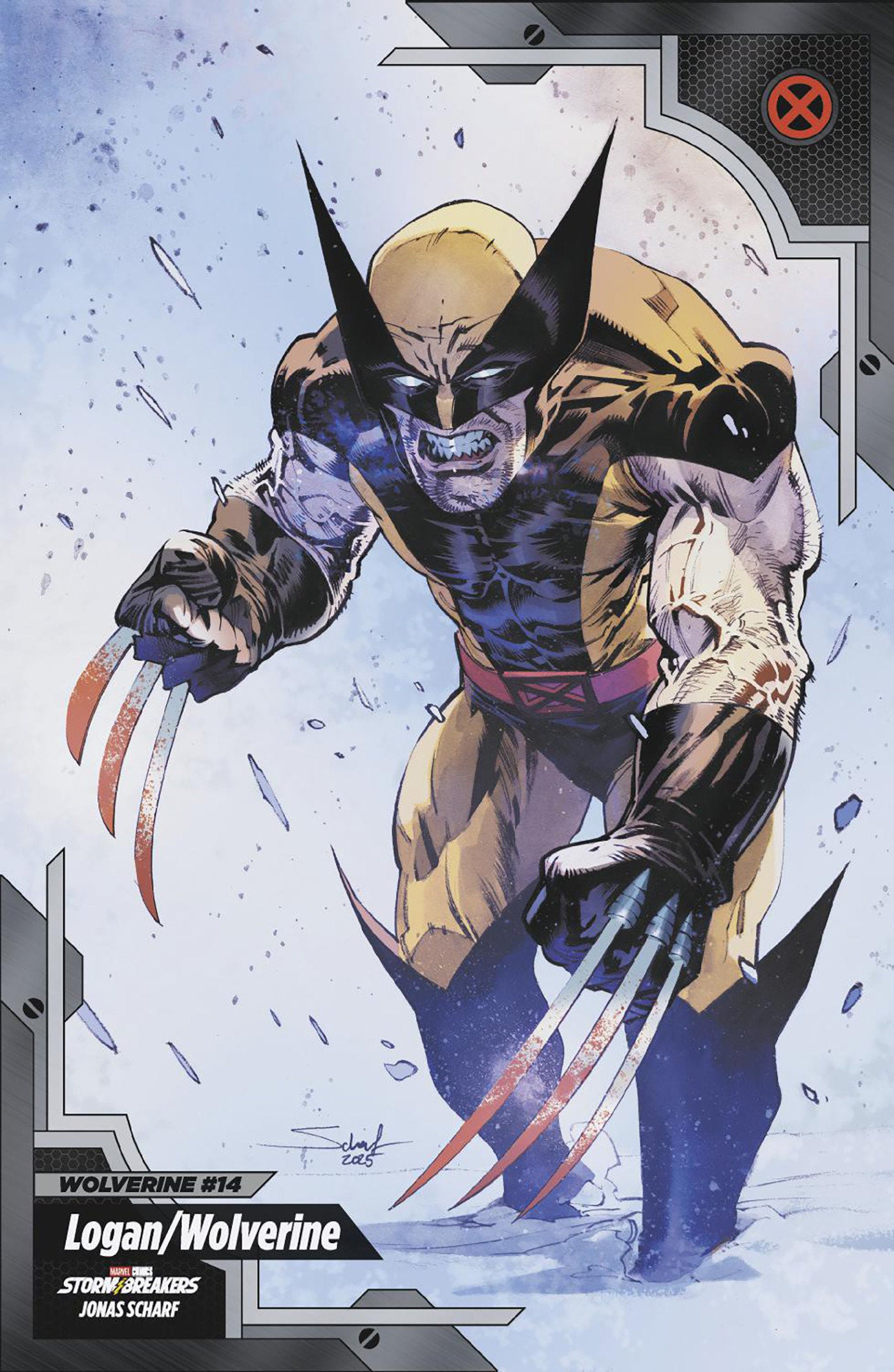 WOLVERINE #14 JONAS SCHARF X-MEN TRADING CARD VAR (Backorder, Allow 4-5 Weeks)