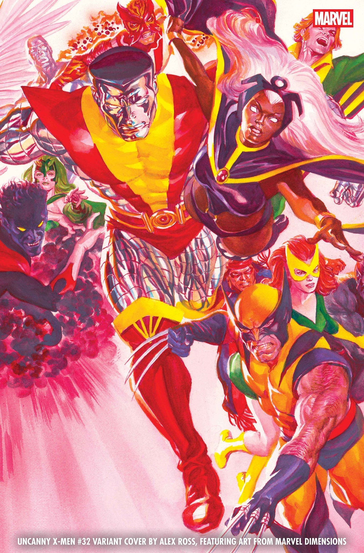 UNCANNY X-MEN #32 ALEX ROSS MARVEL DIMENSIONS VAR (Backorder, Allow 4-5 Weeks)