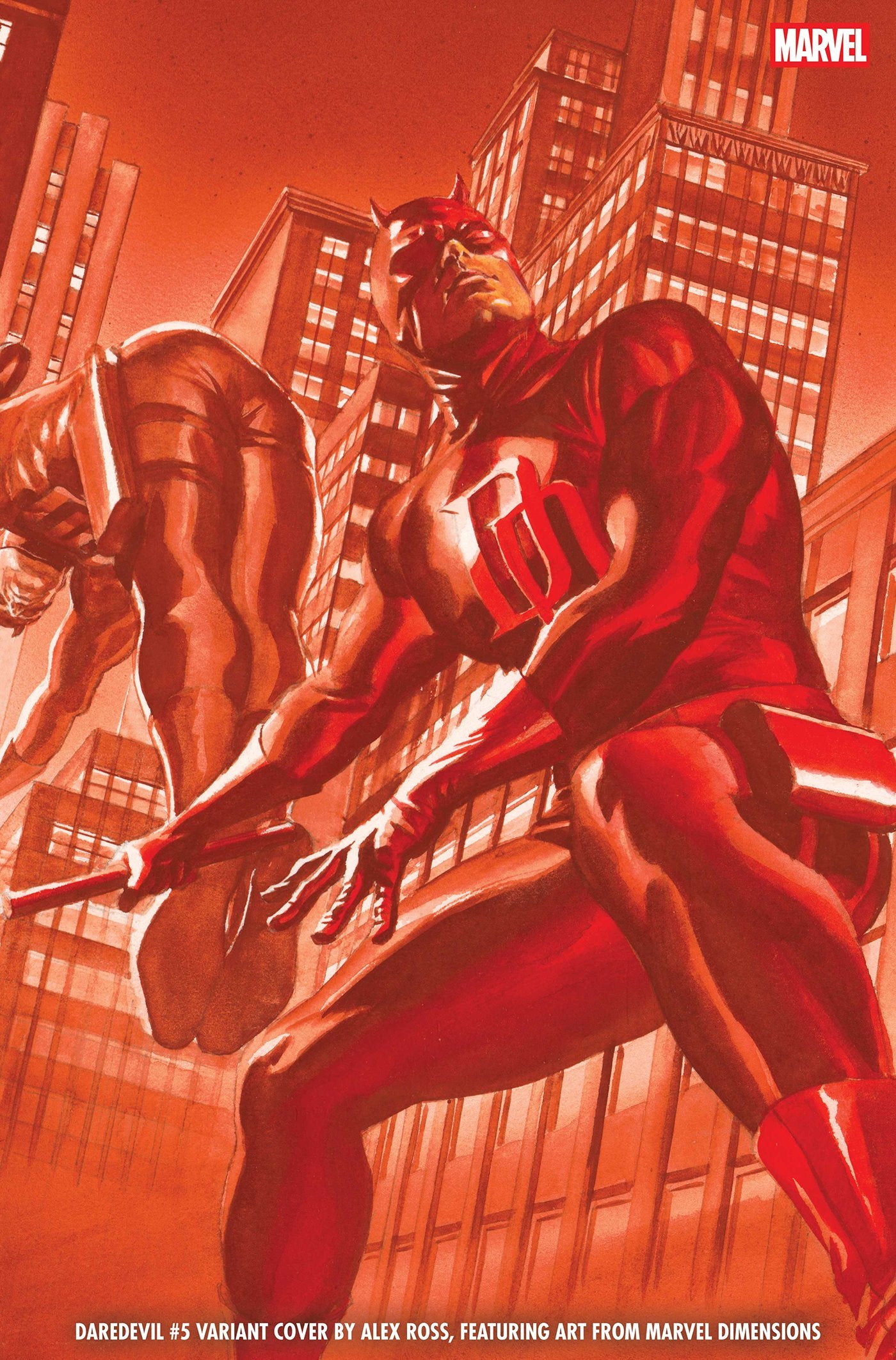 DAREDEVIL #5 ALEX ROSS MARVEL DIMENSIONS VAR (19 Aug Release)