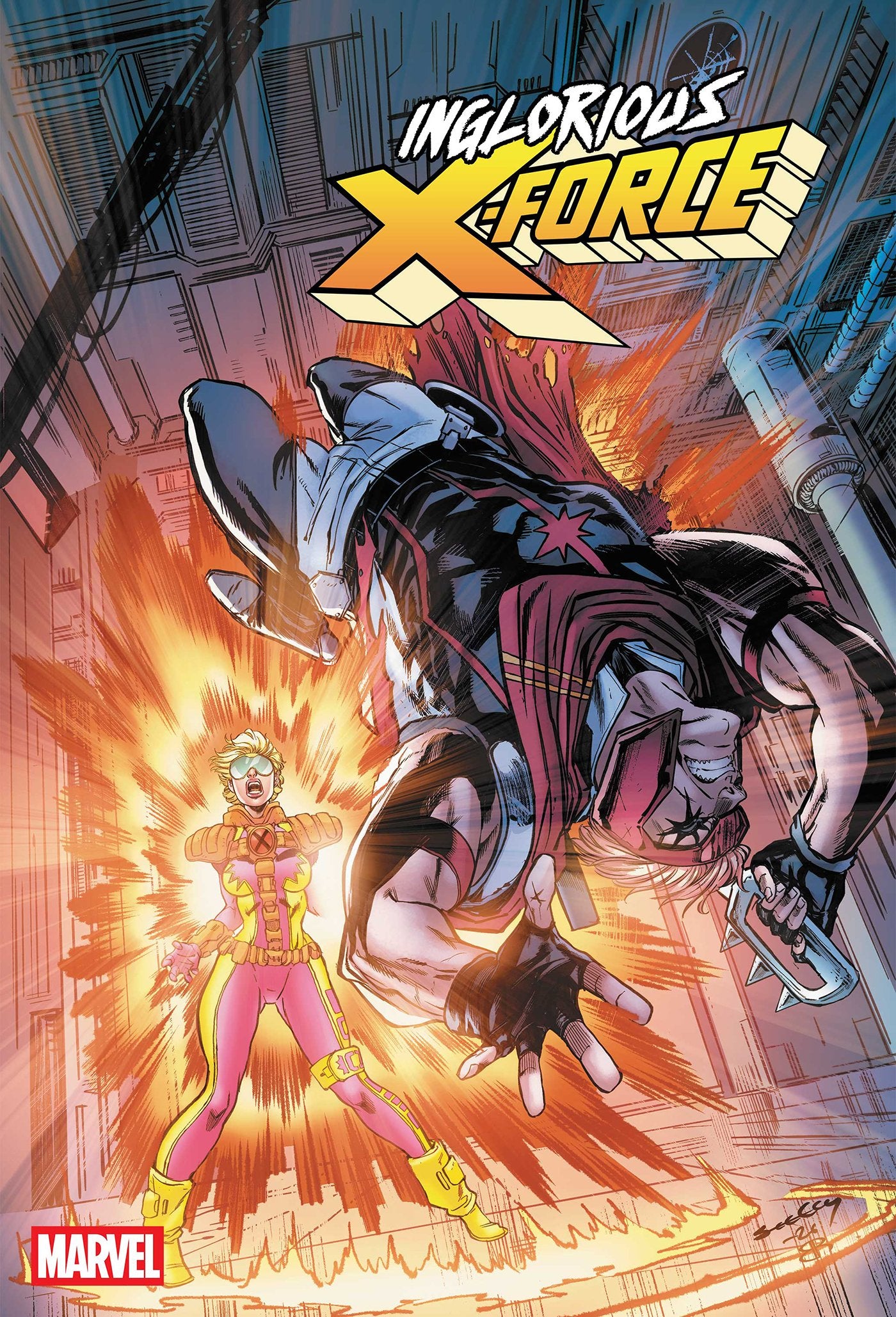 INGLORIOUS X-FORCE #9 TIM SEELEY VAR