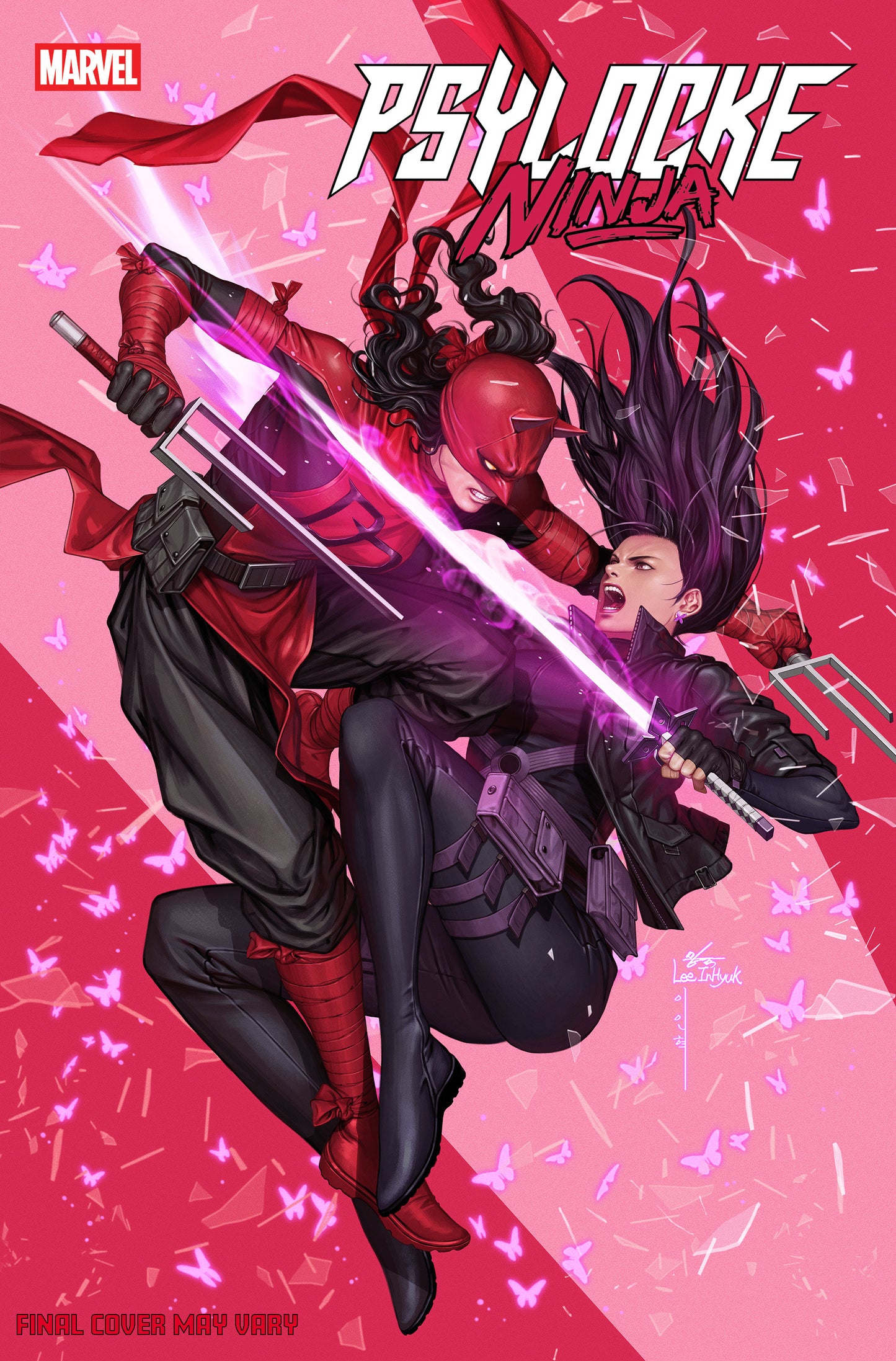 PSYLOCKE: NINJA #3 INHYUK LEE VERSUS ELEKTRA VAR (Backorder, Allow 4-5 Weeks)