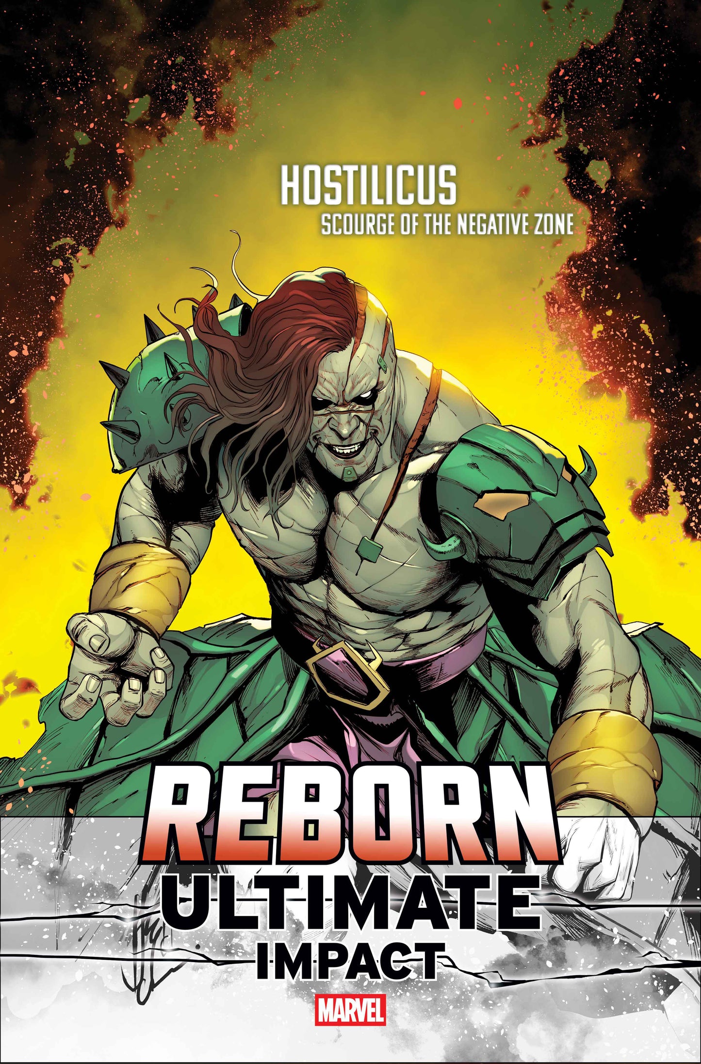 REBORN: ULTIMATE IMPACT #1 STEFANO CASELLI CHARACTER FIRST APPEARANCE VAR B (Backorder, Allow 4-5 Weeks)