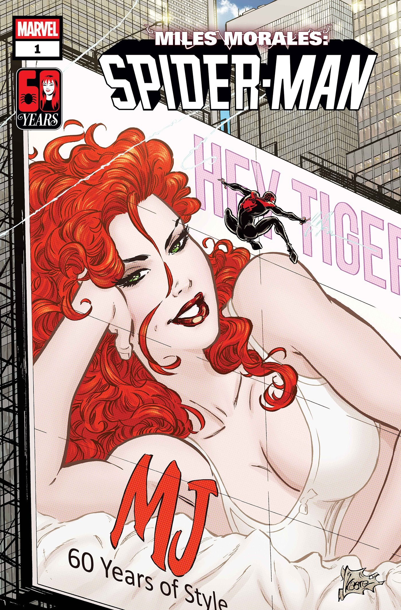 MILES MORALES: SPIDER-MAN #1 KAARE ANDREWS MARY JANE WATSON VAR (12 Aug Release)