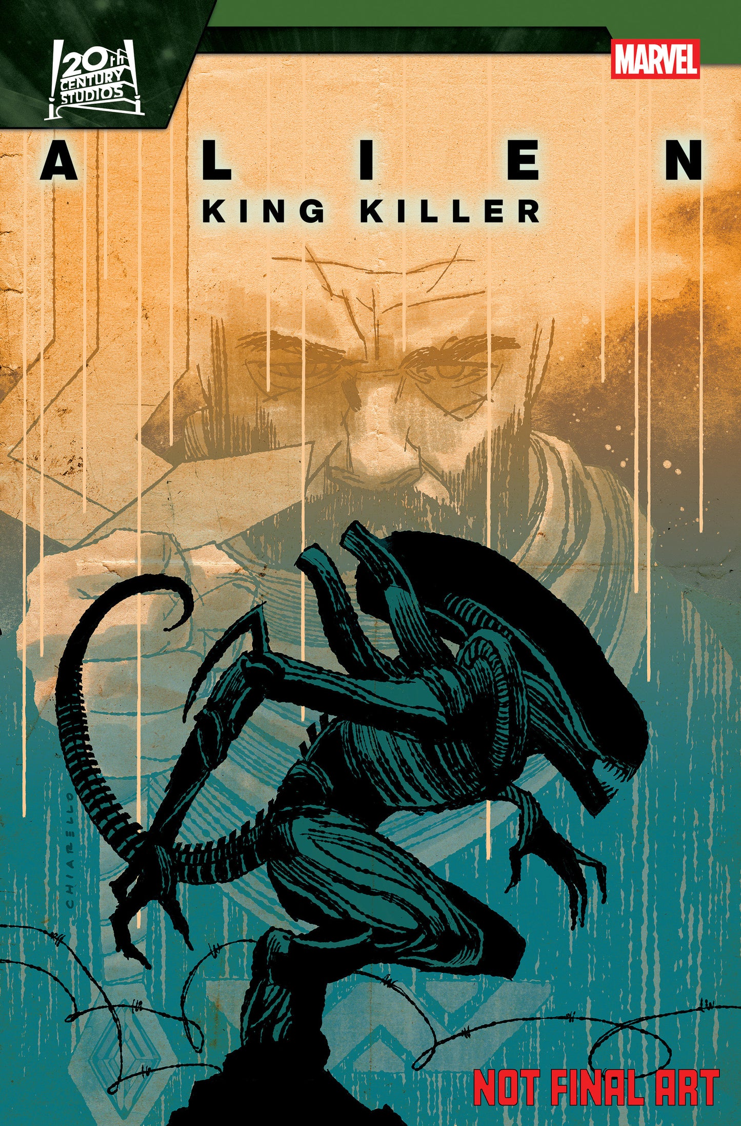 ALIEN: KING KILLER #1 MARK CHIARELLO VAR (Backorder, Allow 4-5 Weeks)