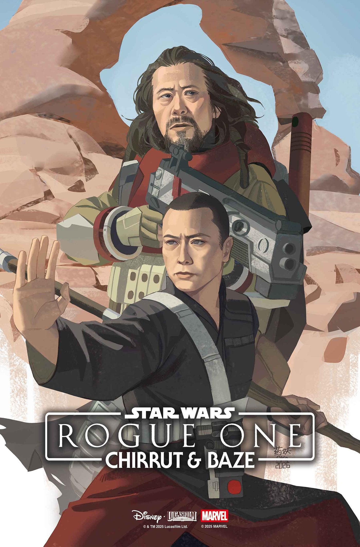 STAR WARS: ROGUE ONE - CHIRRUT & BAZE #1 AKA VAR | MARVEL | Comicbookeroo